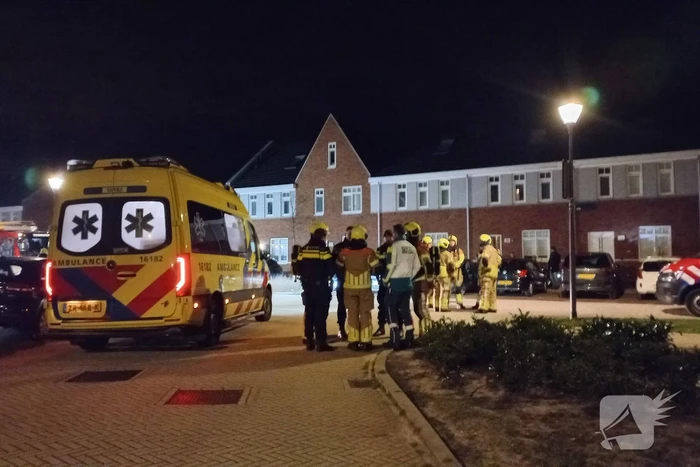 Hulpdiensten ingezet voor incident met mogelijk gevaarlijke stof in woning