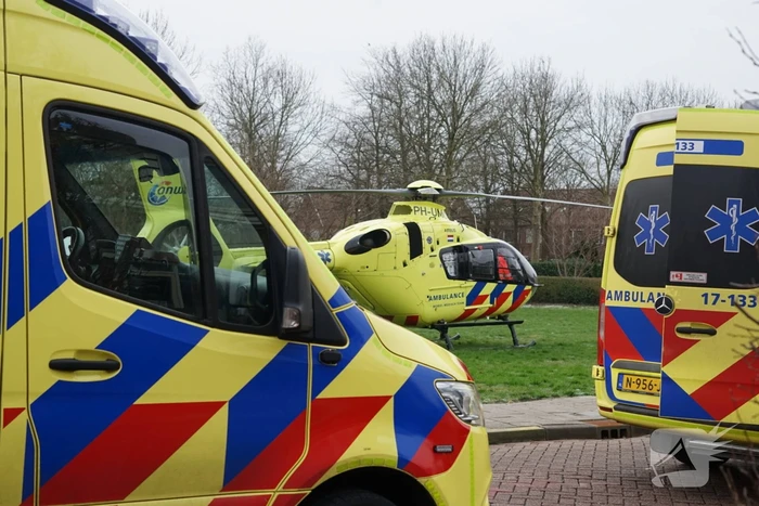 Traumateam ingezet voor medische noodsituatie