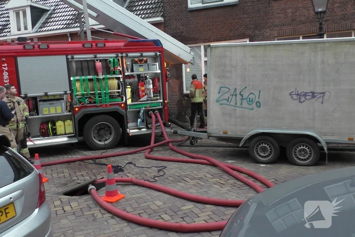 Flinke wateroverlast zorgt voor brandweerinzet