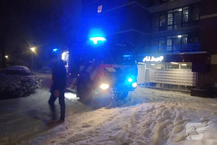 Brand appartementencomplex snel onder controle