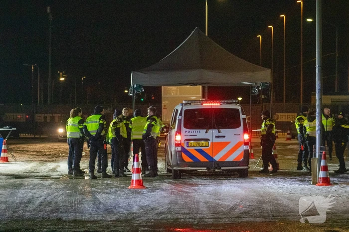 Veel voertuigen gecontroleerd bij grote verkeerscontrole