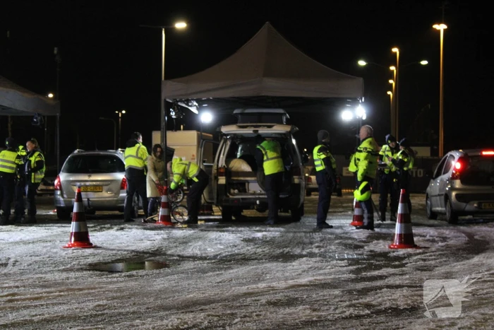 Veel voertuigen gecontroleerd bij grote verkeerscontrole