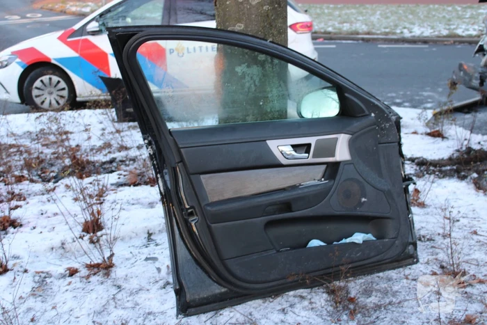 Gewonden bij ongeval op rotonde