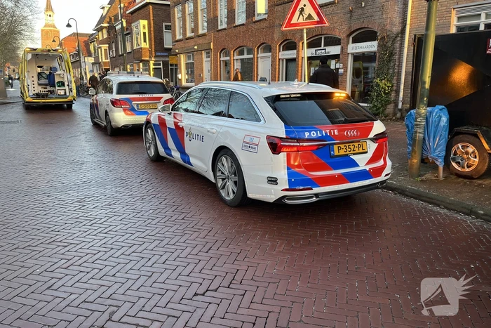 Fietser geschept door automobilist