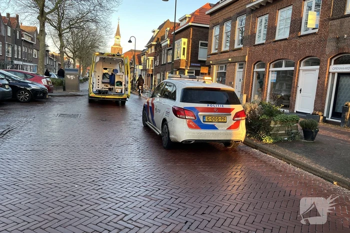 Fietser geschept door automobilist
