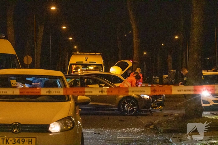 Baby naar ziekenhuis na ongeval op kruising