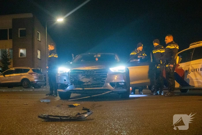 Baby naar ziekenhuis na ongeval op kruising