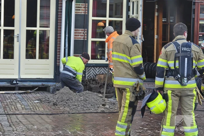 Gaslekkage bij restaurant, woningen ontruimd