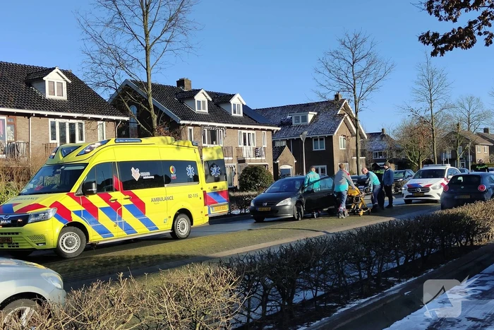Gewonde bij kop-staart botsing