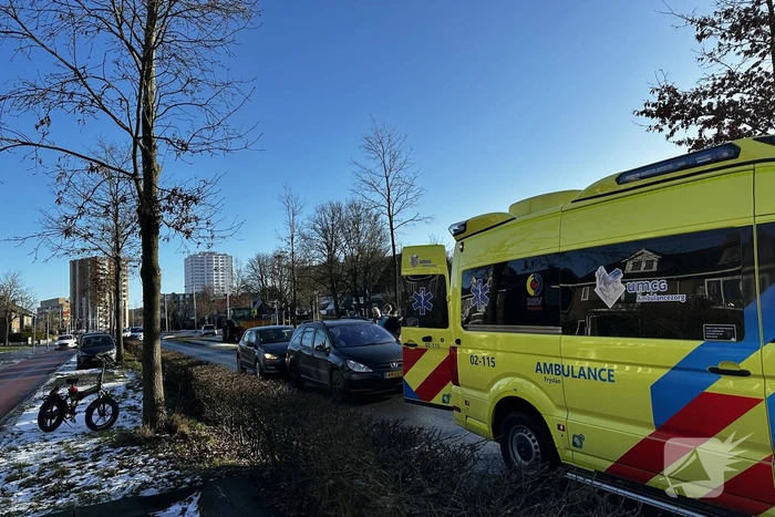 Gewonde bij kop-staart botsing