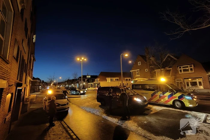 Aanrijding tussen Auto en Voetganger op Rotonde