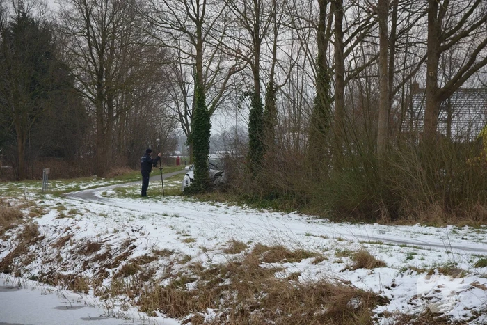 Zwaargewonde bij eenzijdig ongeval