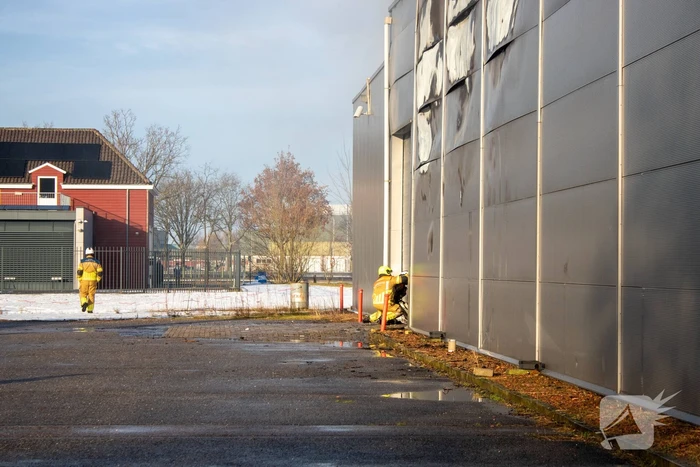 NL-alert voor grote brand in bedrijfspand
