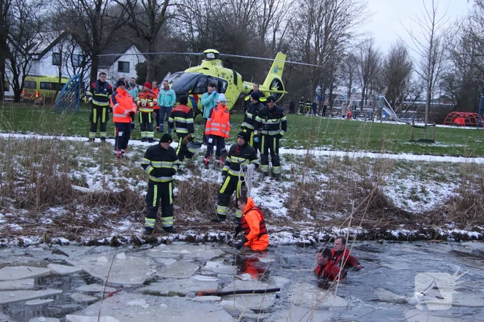 Grote zoekactie vanwege aangetroffen wak