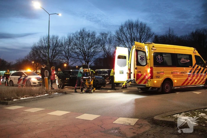 Gewonde bij ongeval op kruising