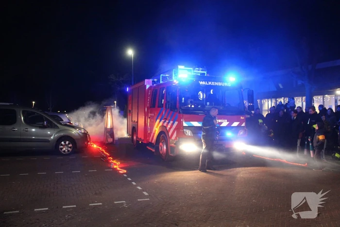 Officiële overdracht van nieuwe tankautospuit