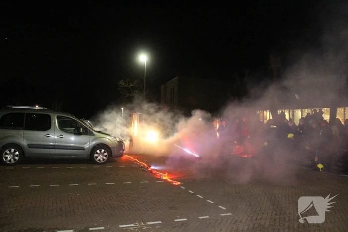 Officiële overdracht van nieuwe tankautospuit