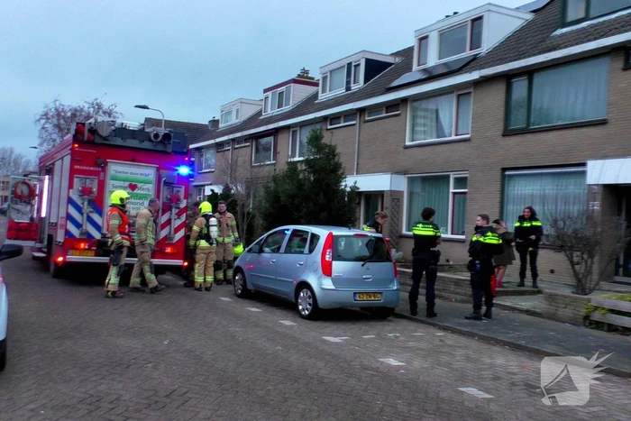 Kleine brand in meterkast van woning