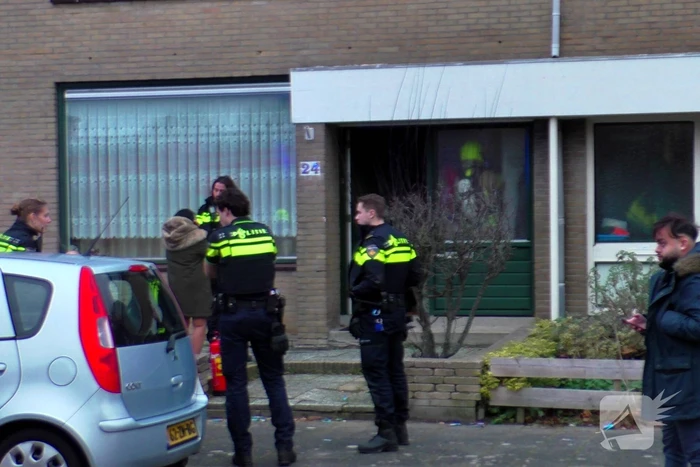 Kleine brand in meterkast van woning