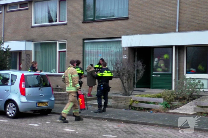 Kleine brand in meterkast van woning