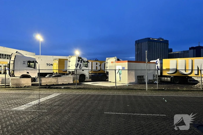 Gewonde bij brand in cabine van vrachtwagen