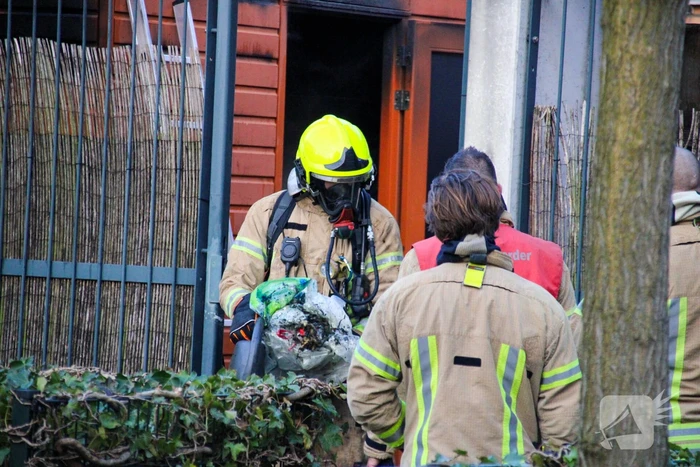 Kortsluiting veroorzaakt felle brand in schuur