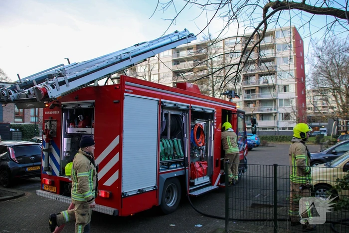 Kortsluiting veroorzaakt felle brand in schuur