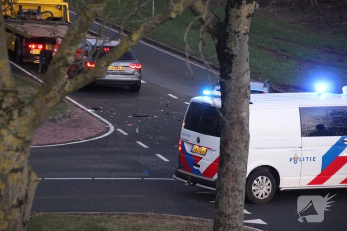Flinke schade bij ongeval op kruising