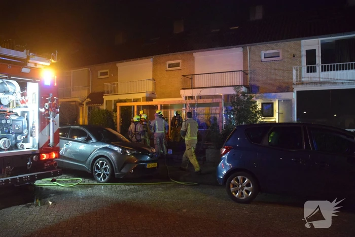 Rookontwikkeling bij brand in woning