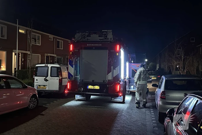 Muur van woning dreigt in te storten