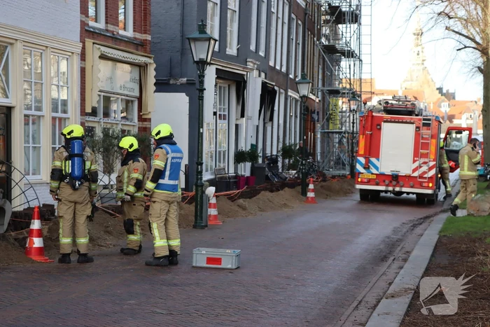 Gasleiding geraakt tijdens aanleg van glasvezelkabel