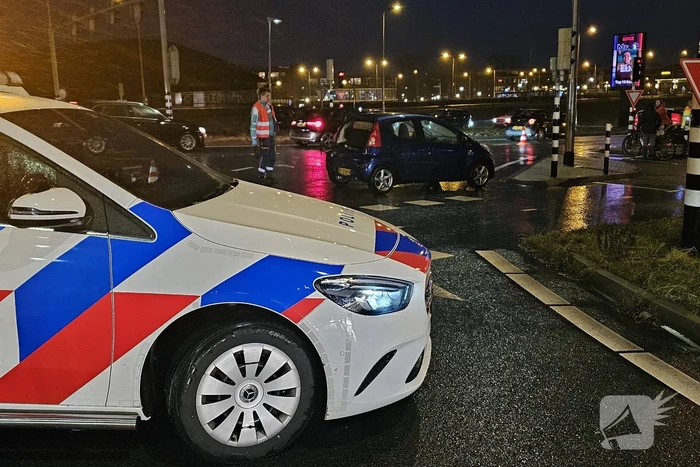 Kinderen betrokken bij kop-staartbotsing