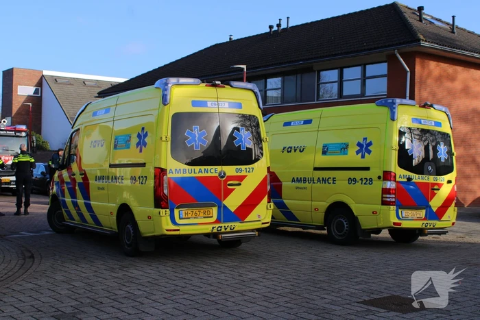 Persoon gewond bij woningbrand
