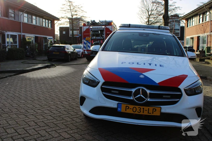 Persoon gewond bij woningbrand