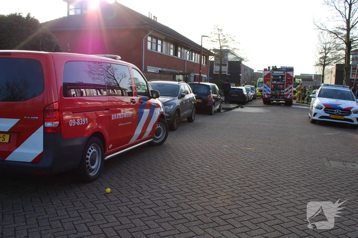 Persoon gewond bij woningbrand