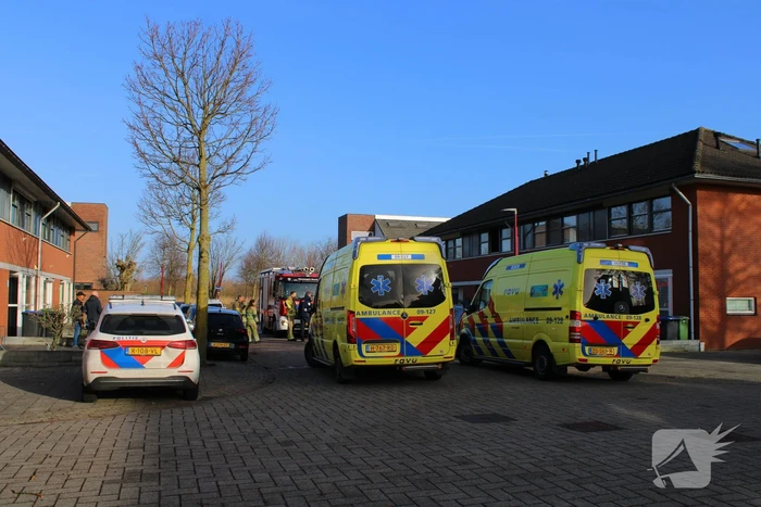 Persoon gewond bij woningbrand