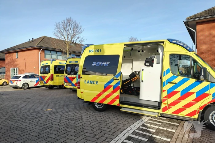 Persoon gewond bij woningbrand