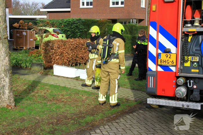 Brand veroorzaakt door werkzaamheden voor warmtepomp