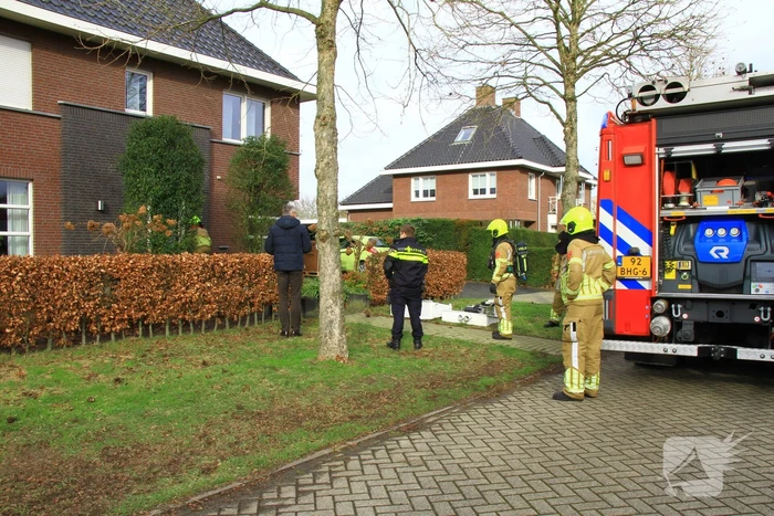 Brand veroorzaakt door werkzaamheden voor warmtepomp