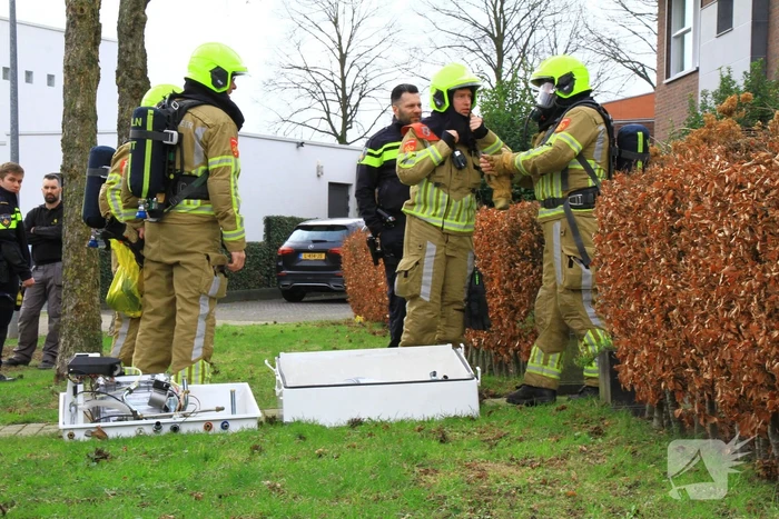 Brand veroorzaakt door werkzaamheden voor warmtepomp