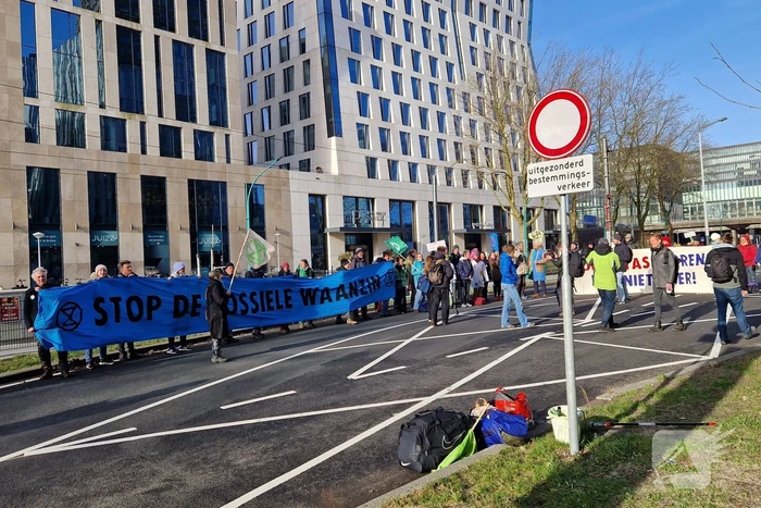 Pand One-Dyas beklad tijdens demonstratie