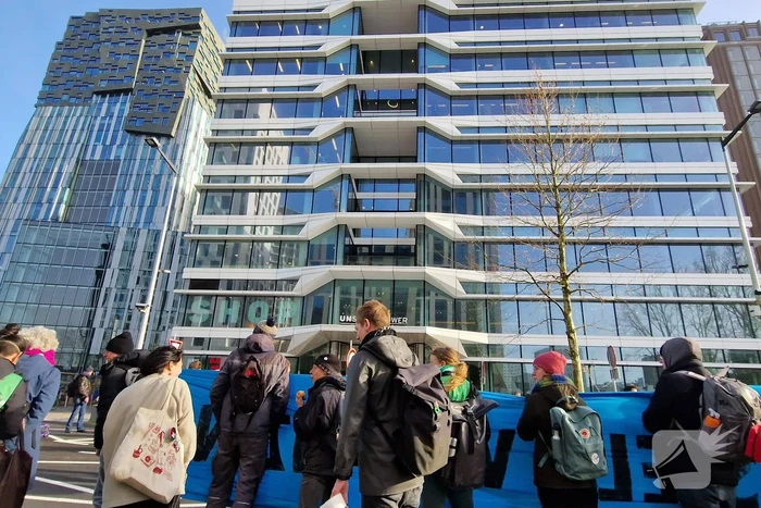 Pand One-Dyas beklad tijdens demonstratie