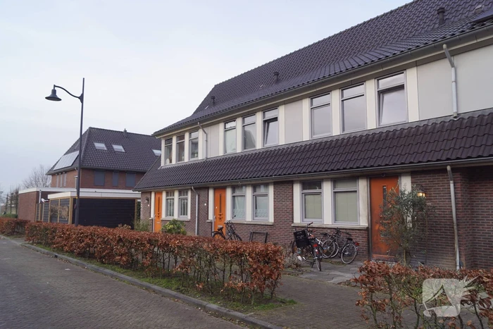 Schade door explosie bij woning