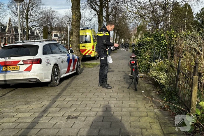 Fietser geschept door automobilist