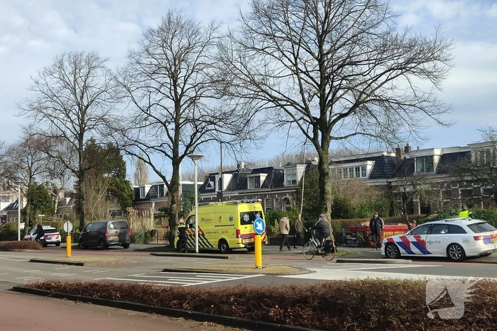 Fietser geschept door automobilist