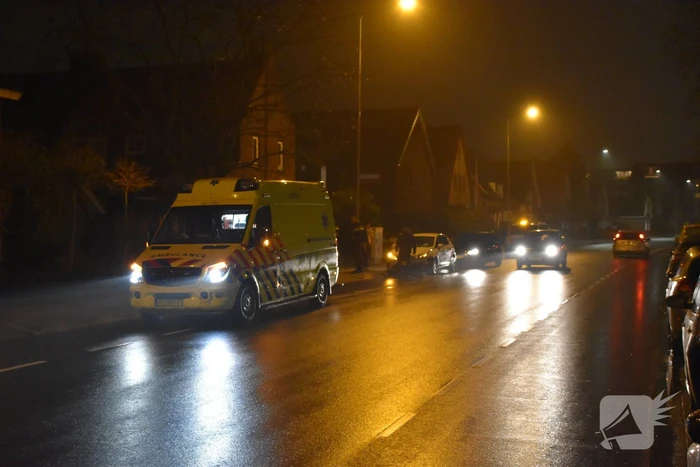Personenauto's in botsing