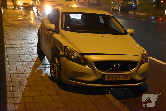 Personenauto's in botsing