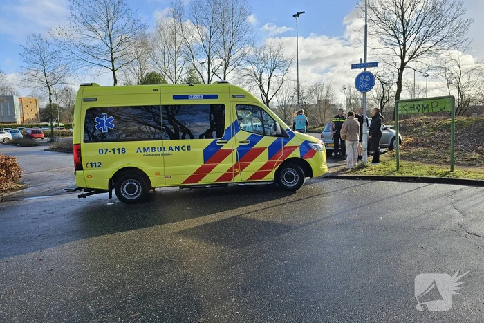 Flinke schade bij ongeval met twee personenauto's