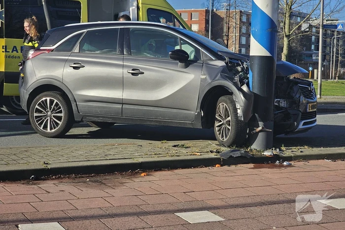 Persoon gewond bij eenzijdig ongeval