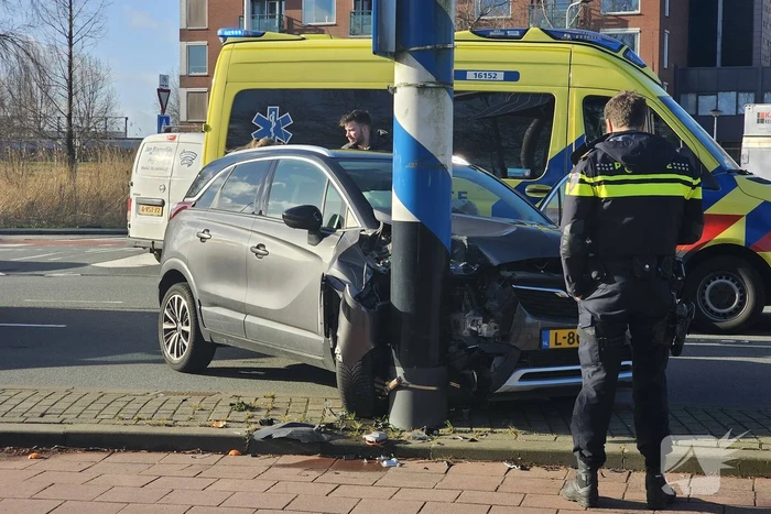 Persoon gewond bij eenzijdig ongeval